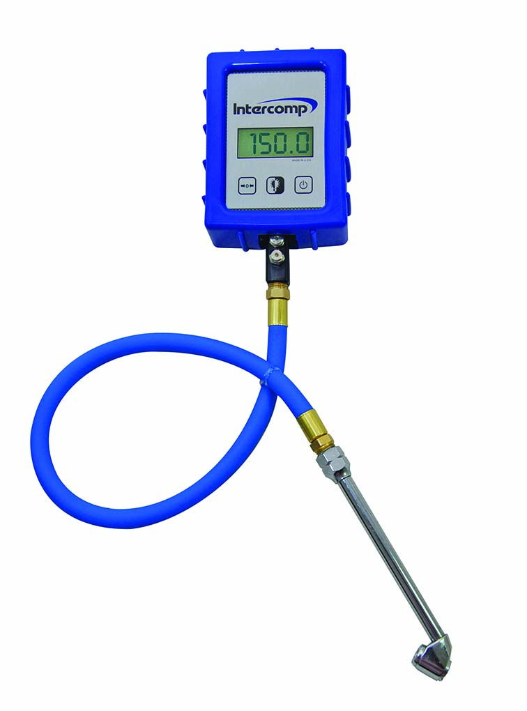 150 PSI Digital Air Pressure Gauge With Dual Chuck
